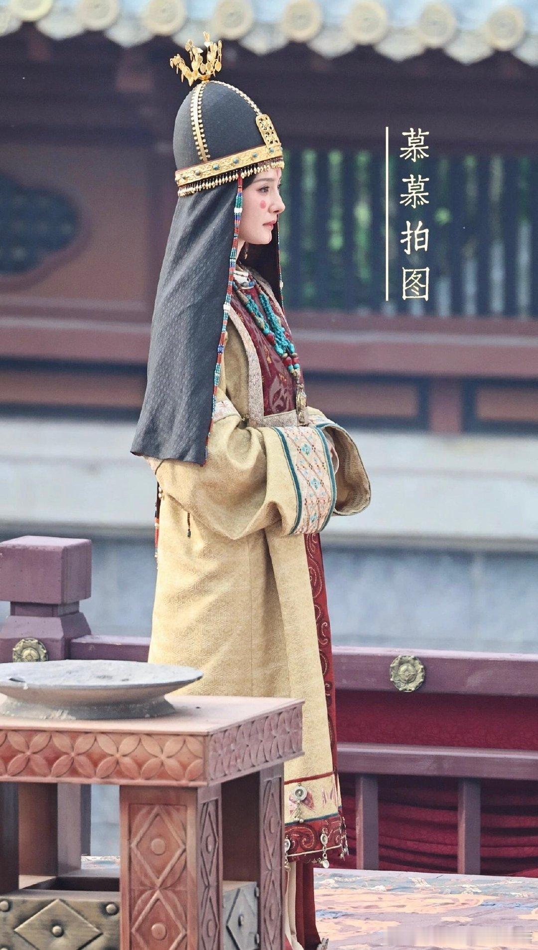 杨幂江山大同冯湮儿新路透，好还原啊 