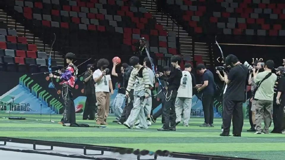 射箭彩排 