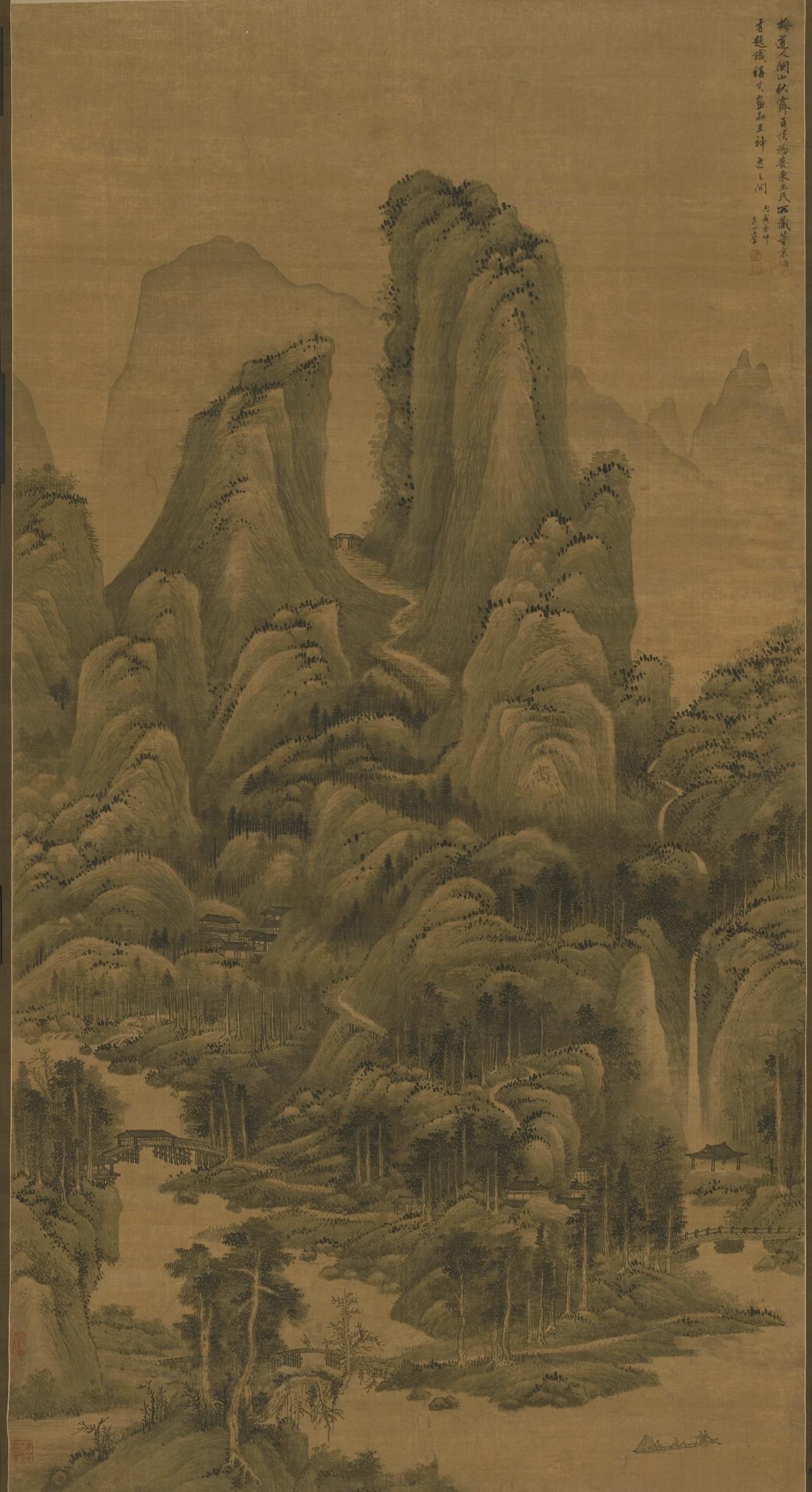 论娄东画派的实力，也是杠杠的。