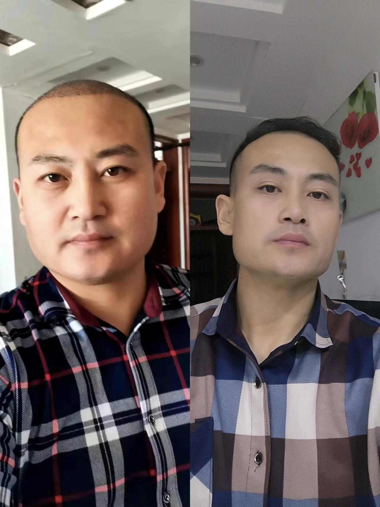 40岁中年男子每天坚持做俯卧撑减肥，锻炼耐力、毅力、核心力量，这是一年的成果。中