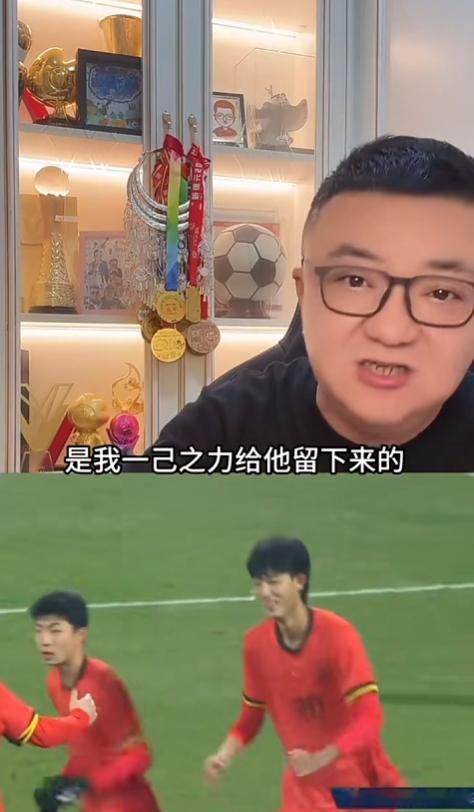 董路说凭一己之力留下赵松源 董路反复说“我带他们练了四年”。赵松源就是被他从“踢