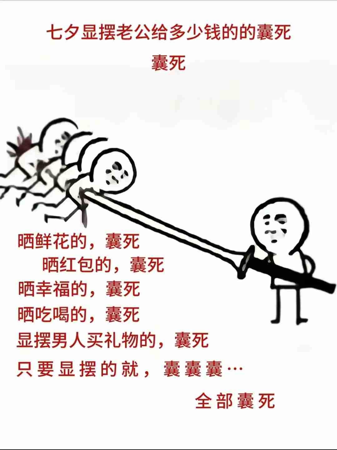 我的今日状态：😁轻松愉快
我这里的天气：☀️晴天
今日七夕节，平生第一次收到群