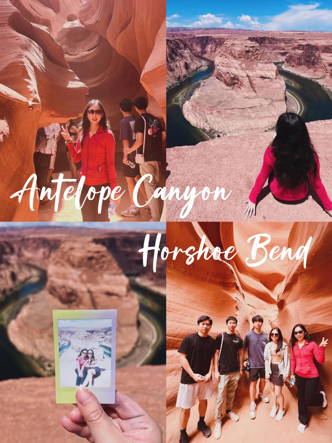 🇺🇸在四十度的羚羊谷马蹄湾拍到了人生照片