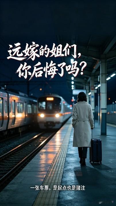 如果说远嫁是一场豪赌，那远嫁后的生活，要达到怎样的状态，才算是赌赢了？像我这种嫁