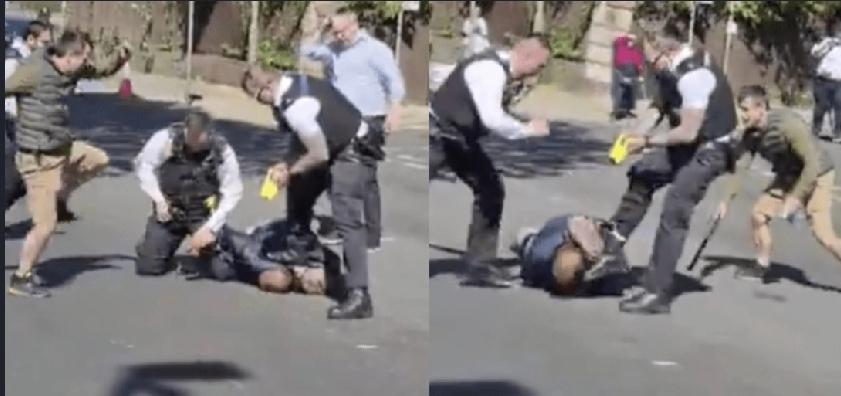 英国伦敦北部犹太人聚居地格德斯绿地（Golders Green）周二（29日）发