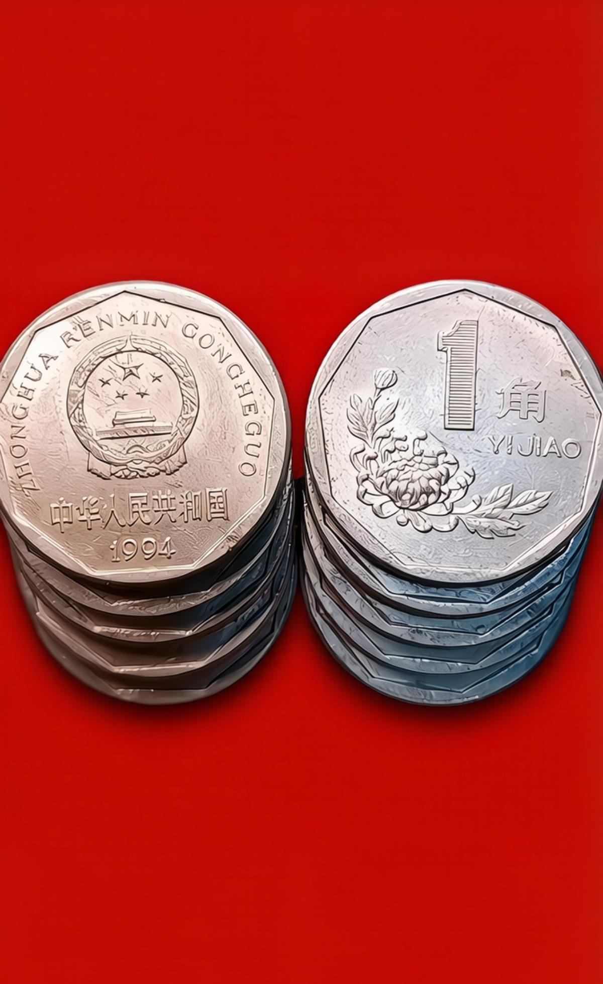 菊花一角硬币成了炒作天花板，这事儿挺有意思。菊花一角从 1991 年到 2000