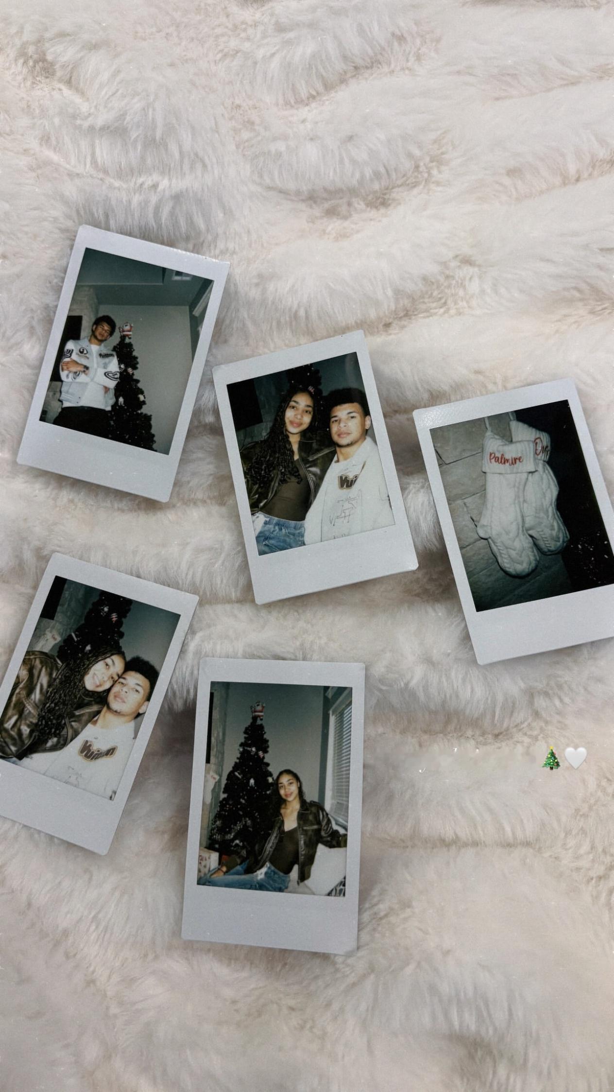 吉昂女友圣诞节晒照🎄nba圣诞大战雷霆