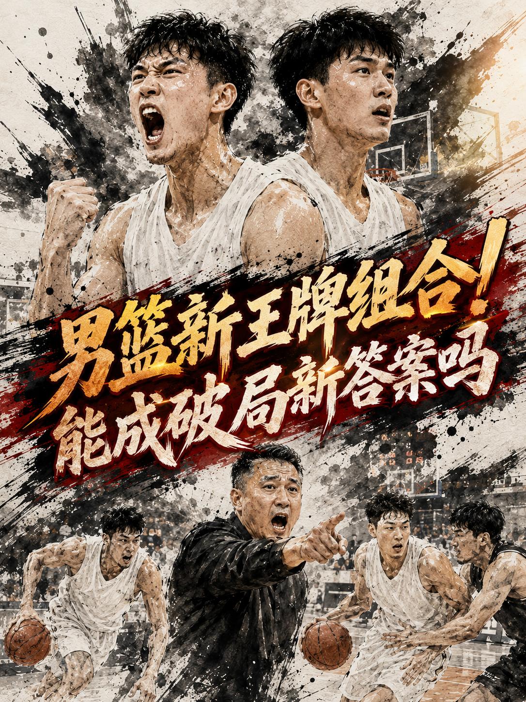 中国男篮新王牌组合正在成型，他们能成破局答案吗？这个王牌组合不是别人，正是王俊杰