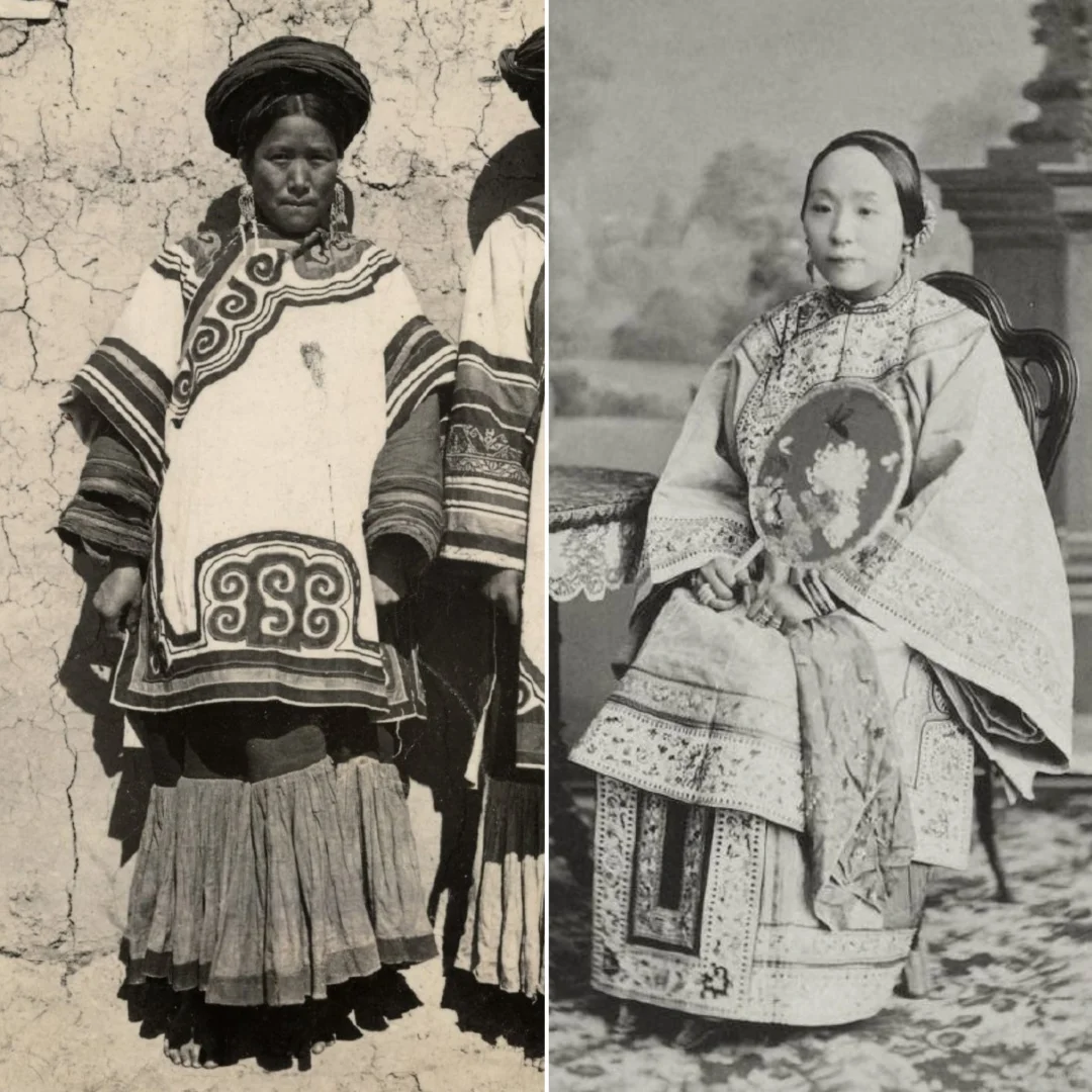 清汉女装＝清民女装？
