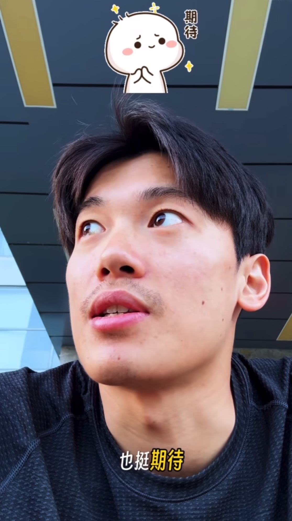 各种卡哇伊的贴纸再配合汪顺自己的小表情我真的要被他萌坏了