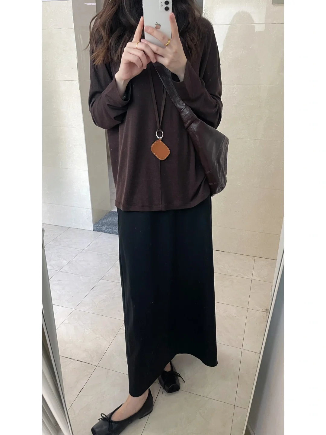 早秋针织通勤穿搭