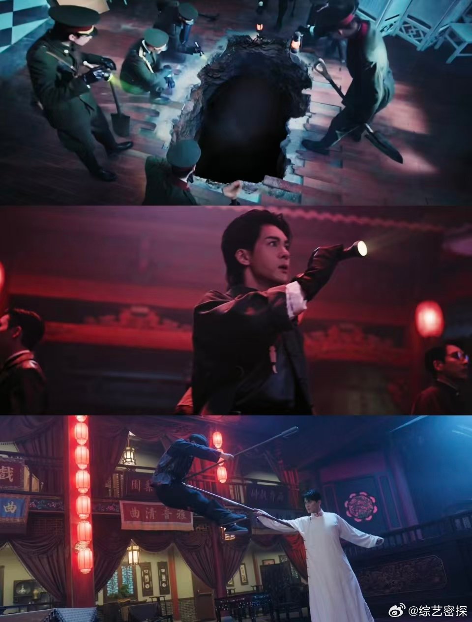 九门纸嫁衣九门《九门》拍出纸嫁衣独有的中式恐怖韵味，雨夜失踪案开启主线，戏台幻境