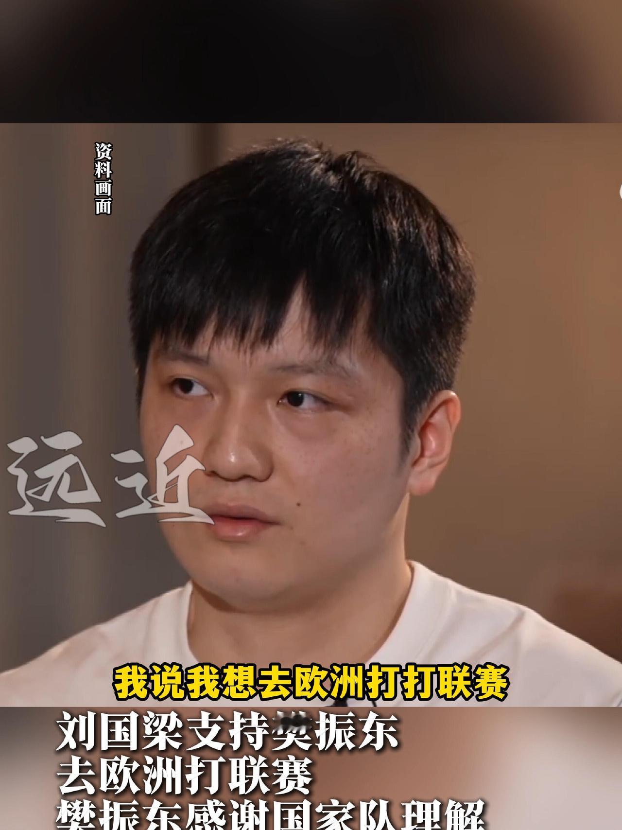 樊振东专访放出来了！
东哥就是东哥，刘国梁现在敬佩，关于去德甲比赛，刘国梁也支持