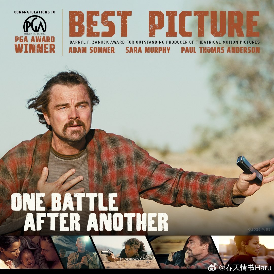 《一战再战》获得美国制片人工会奖最佳院线电影，自2021年以来，该奖项获奖者都获