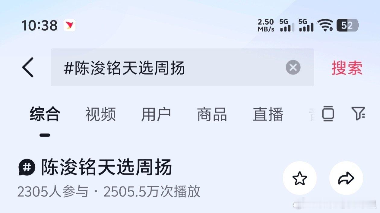 陈奕恒、陈浚铭两大平台周扬的角色话题数据，来看看两人的数据详情，谁是天选周扬？