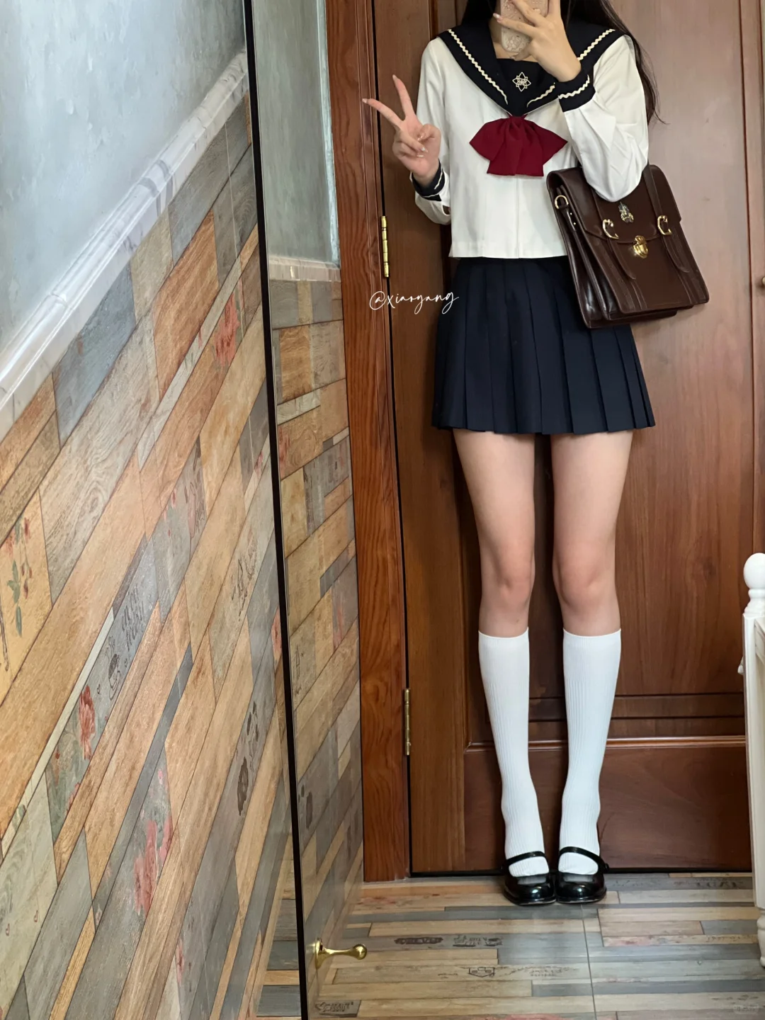 最喜欢水手服了！！