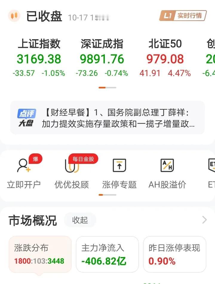 银行再降息，货币再宽松也无法对短线市场形成刺激了，不足以构成短线反弹的刺激因素了