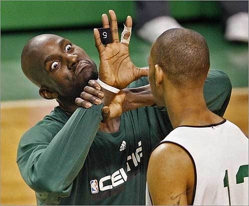 Kevin Garnett  小埃文 我给你变个魔术凯文加内特