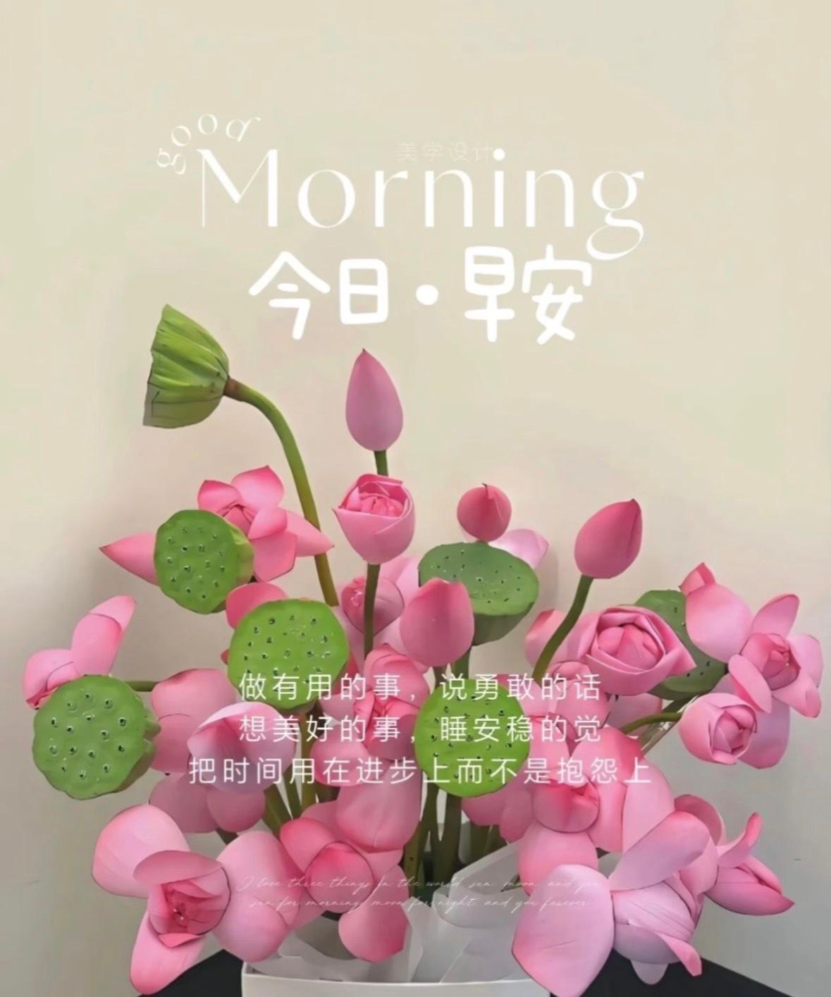 ᵕ̈ 早🔆 ᴹᴼᴿᴺᴵᴺᴳ你不需要多完美，只需要比昨天的自己好一点点。每天进步
