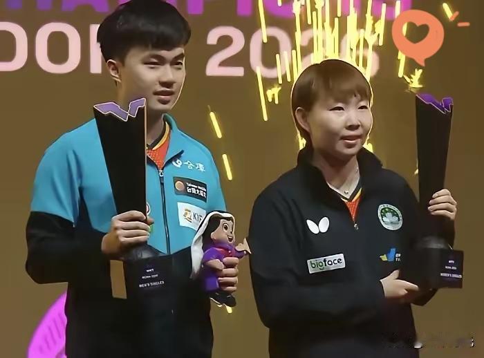 多哈冠军赛这波结局也太颠覆认知了！好消息是男女单冠军都姓“中”，坏消息是没一个穿