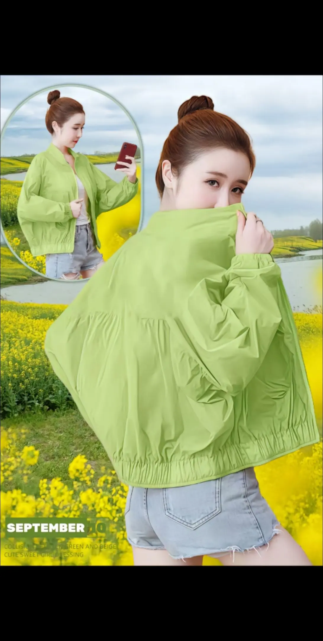 棒球服版型碰上防晒衣材质，把青春活力与贴心防护融为一体。纯色简约，适配...