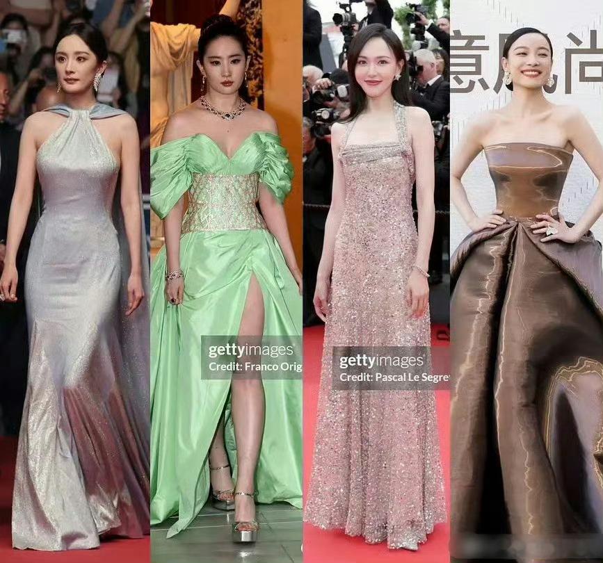 #杨幂戛纳生图#85花近期G社生图🈶谁的状态最佳？刘亦菲、杨幂、唐嫣、倪妮 ​