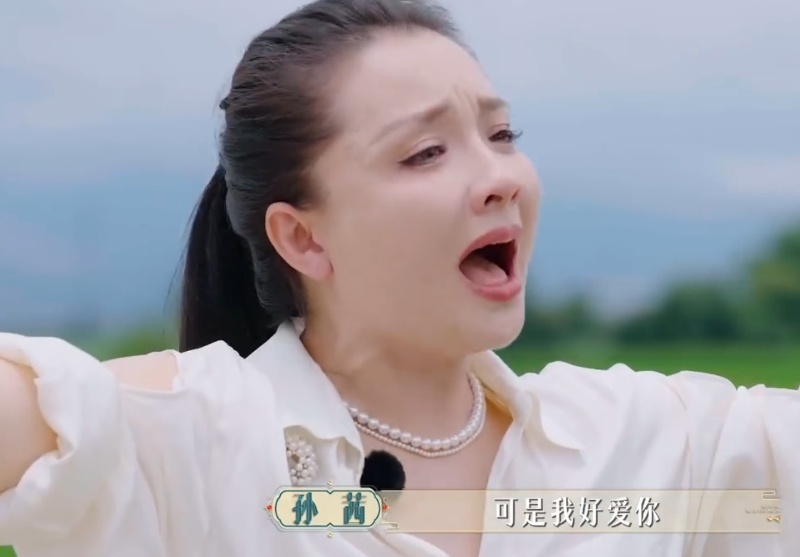 #孙茜 表演型人格#听到第40秒就阵亡了，说话的是她，为什么我会感觉尴尬到脚趾扣