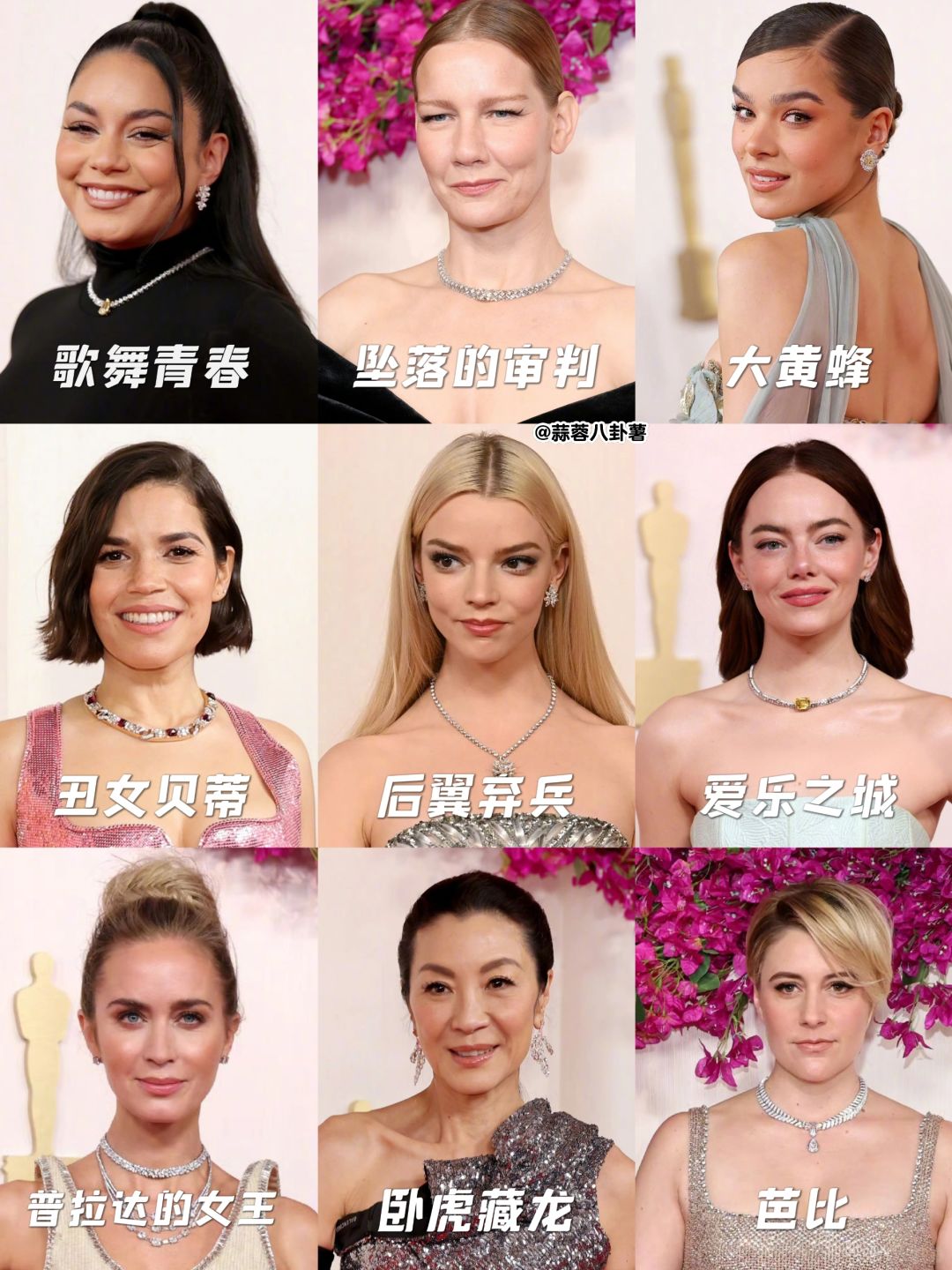 奥斯卡红毯女星合集‼️