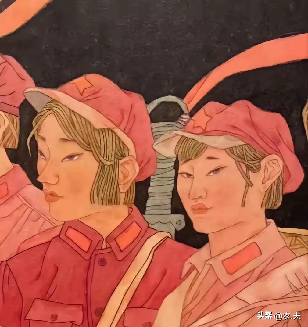 虽然说“艺术来源于生活，而高于生活”，但是，很明显这这几幅关于“红军”的画作不是