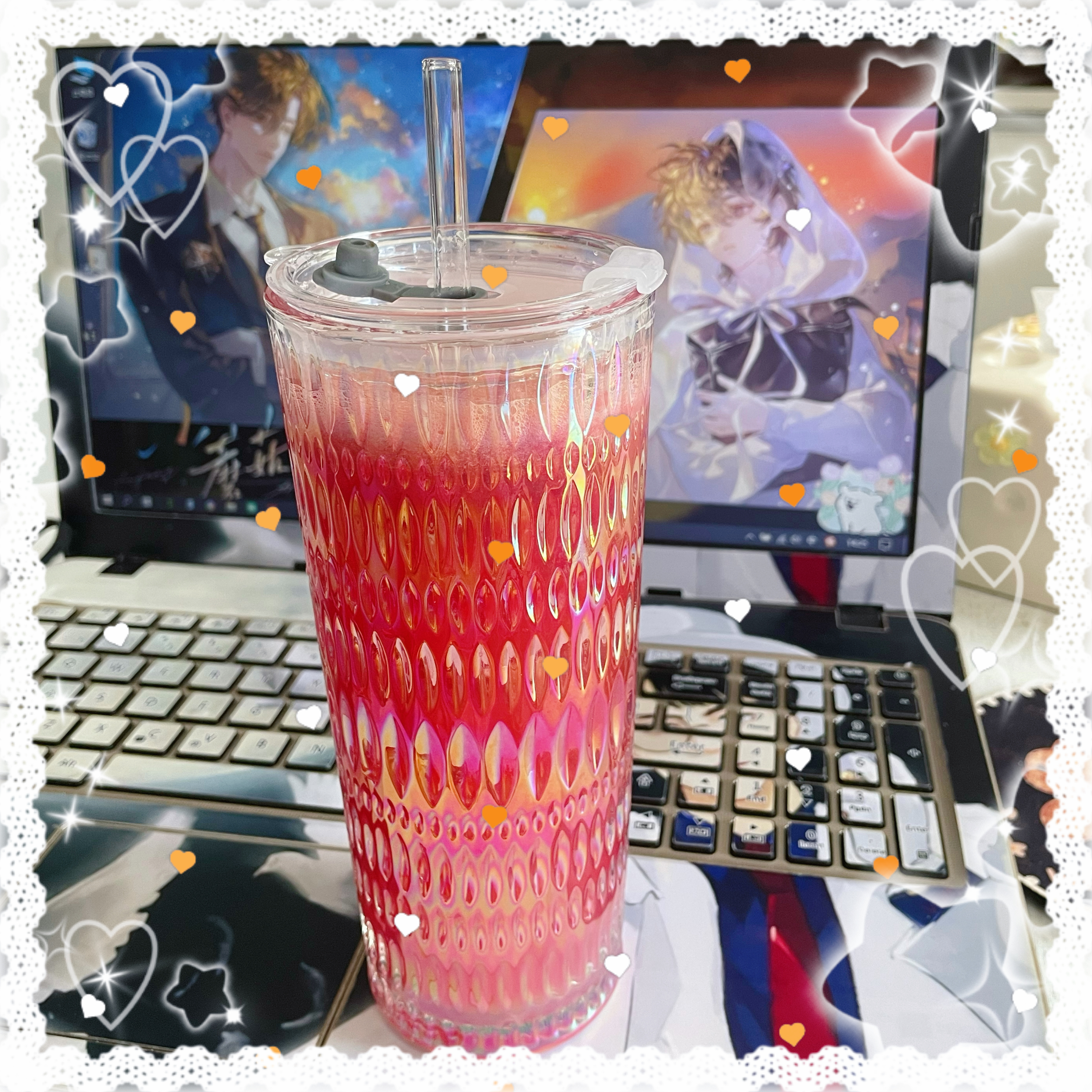 鲜榨冰镇西瓜汁！请喝🍹