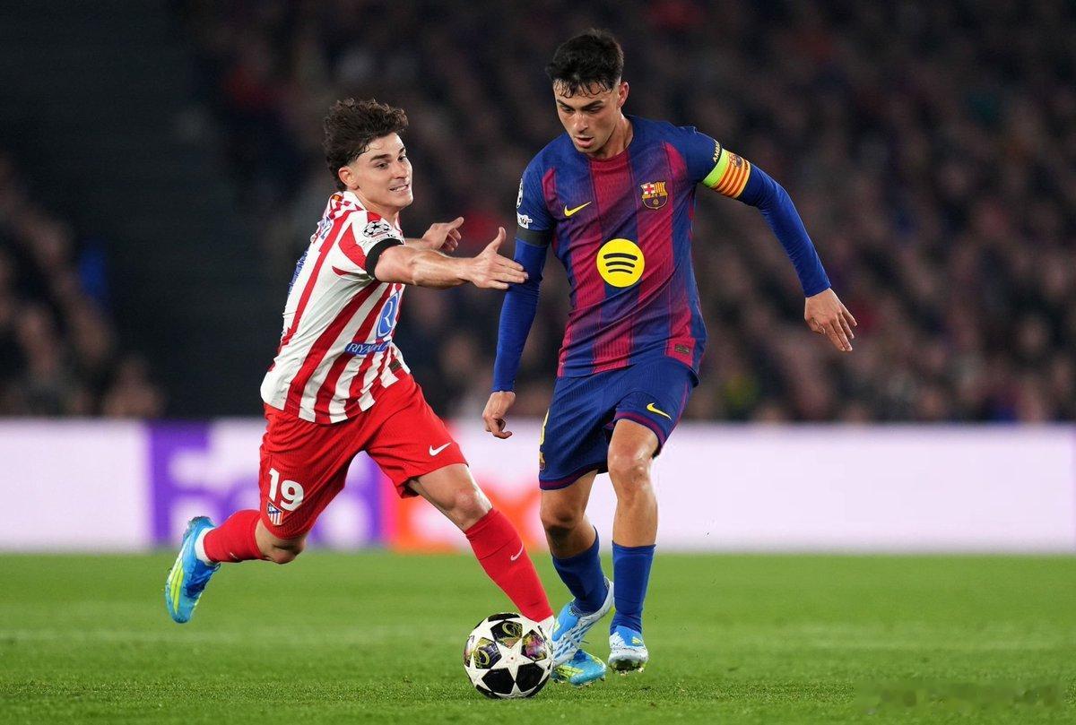 巴萨vs马竞Pedri & Julián Alvarez 