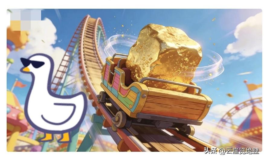 黄金飞速下跌中！
没想到，实在没想到！今天黄金跌得这么快！这么一会儿，就从106