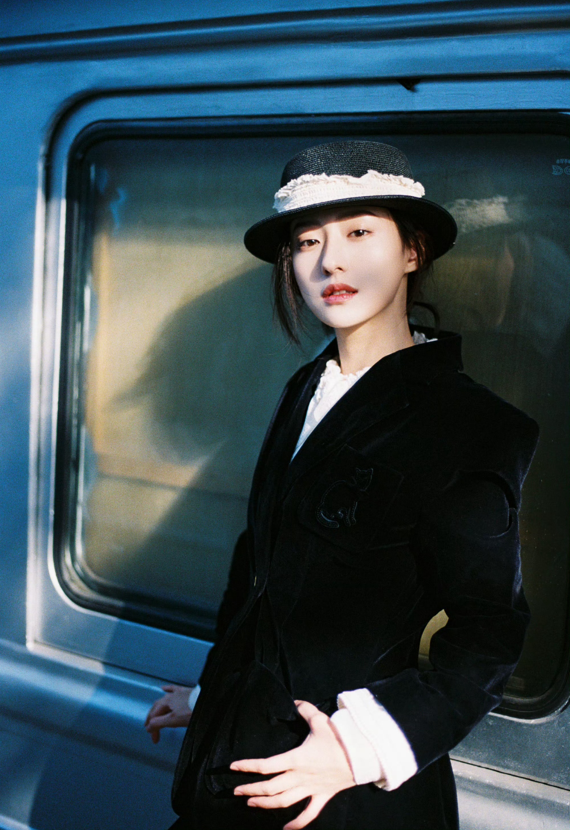 胡连馨这个造型有没有cha一下晚安大小姐那个舞蹈