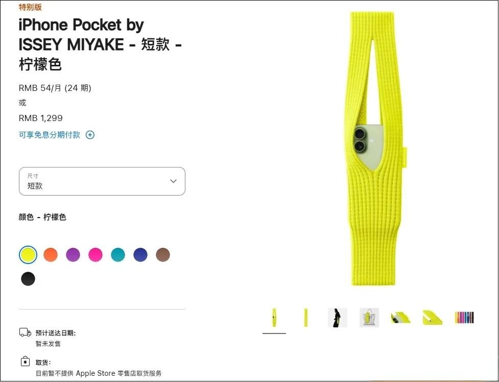 苹果这是要向巴黎世家看齐是吧，1299买个这样的手机背带，不是大冤种真买不起呀
