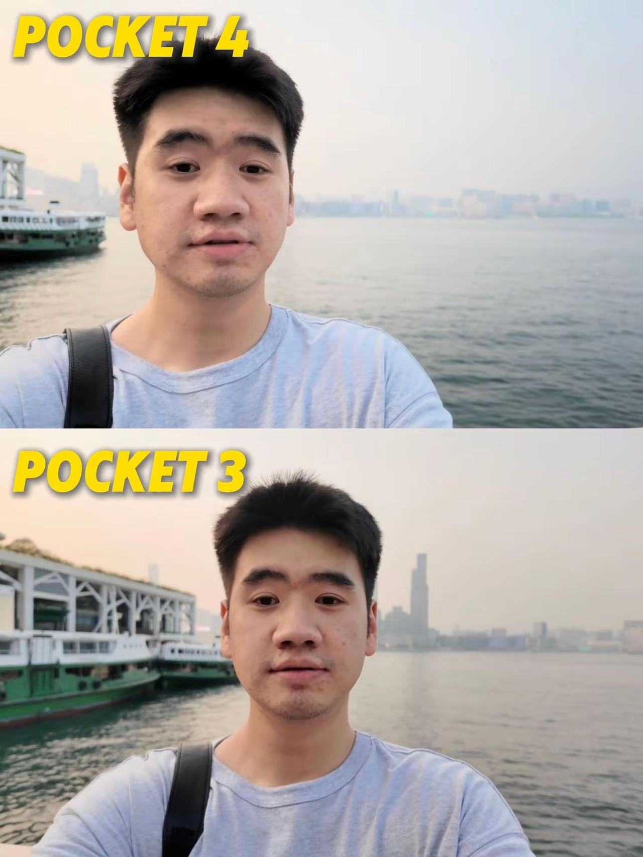 没美颜不调参数直出的live图，选哪个？ 这两套图片全都是大疆Pocket直出，