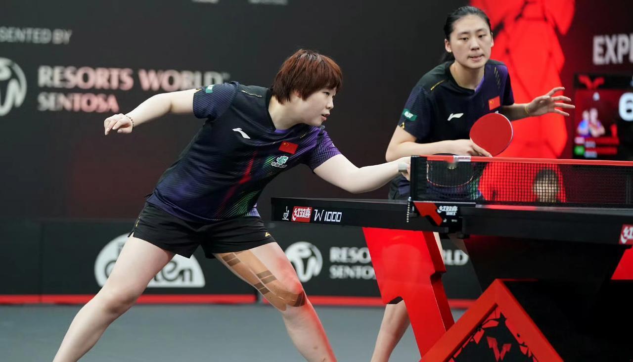 新加坡大满贯最新战报！
女双八强决出四席！

北京时间2月24日，WTT新加坡大