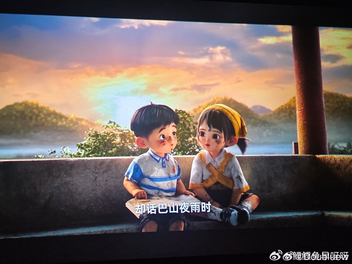 然后呢男女主还有一段时间的脸像这样长得和泡泡玛特一样，wtf没话说 