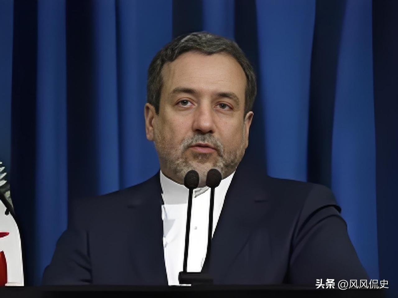 所有人都在等伊朗宣布全面开战，结果伊朗外长坐进了美媒的摄影棚。没有激进的宣战宣言