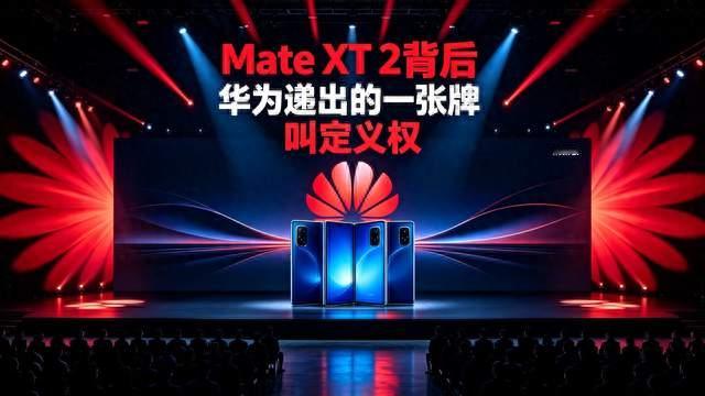 Mate XT 2背后，华为递出的一张牌叫定义权