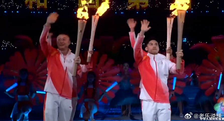 第十五届全运会 马琳全运会主火炬手 好长时间不见原来马指导当火炬手了马琳指导隐藏