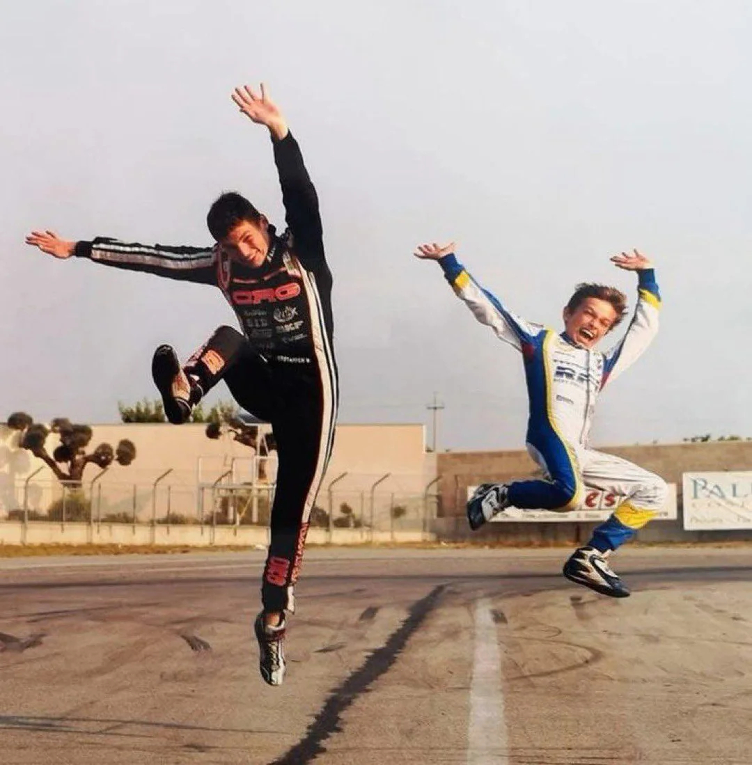 最近的两位F1世界冠军😂F1 2025F1阿布扎比大奖赛