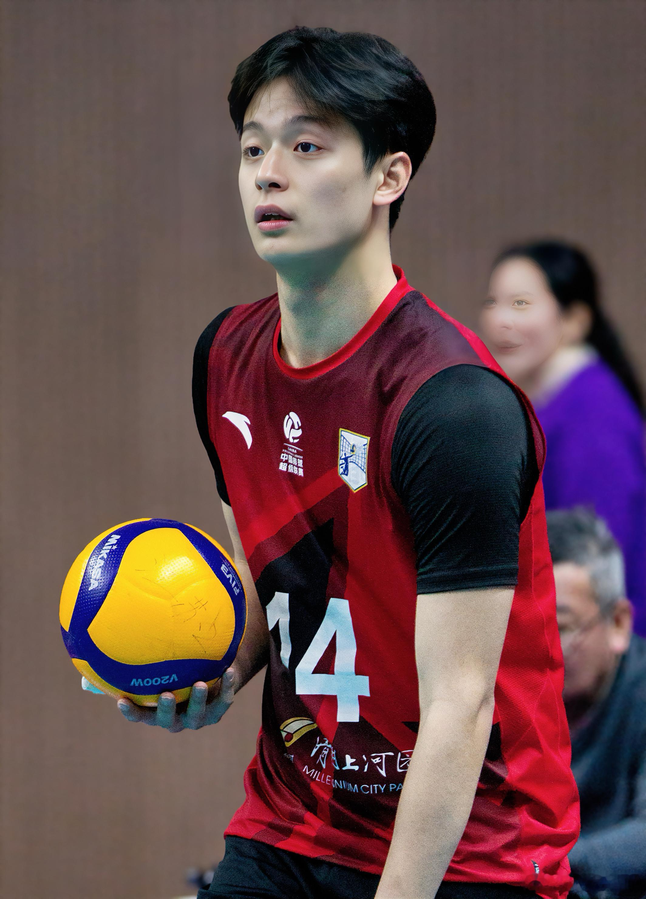 中国排球联盟  哭妃颜值确实👍 