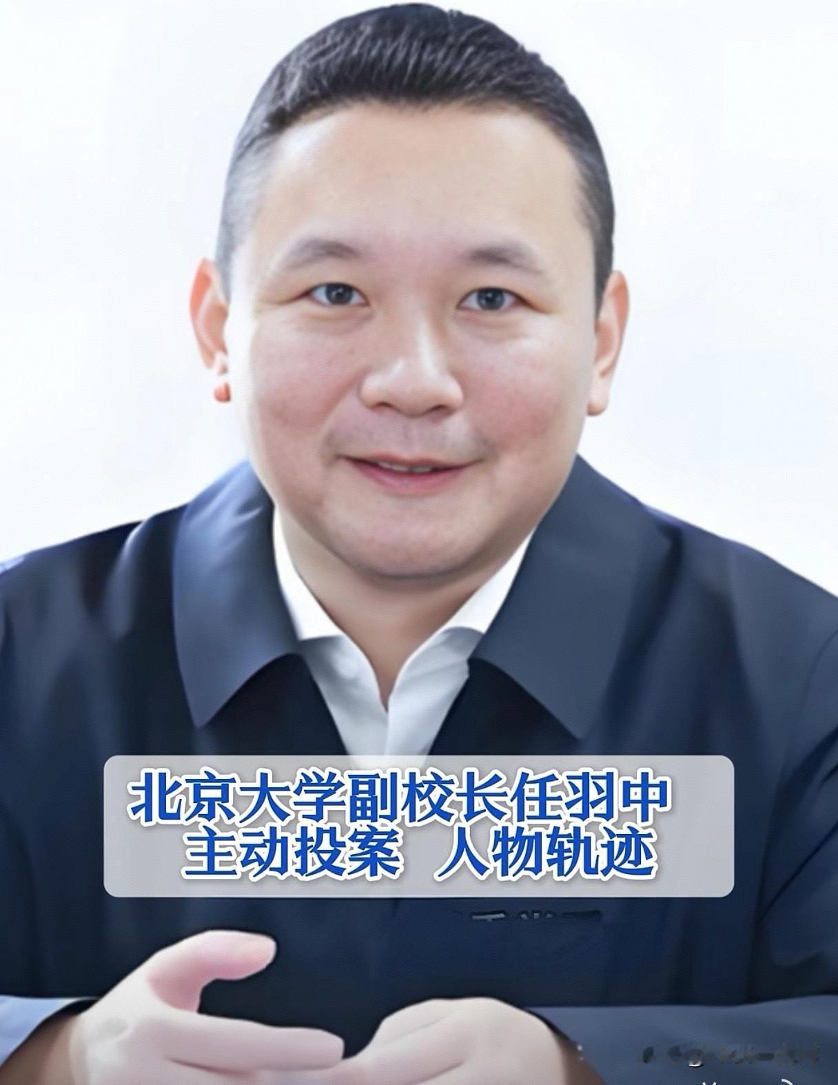 “字少事大”！北大“80后”副校长任羽中主动投案！曾是1998年四川省高考文科状
