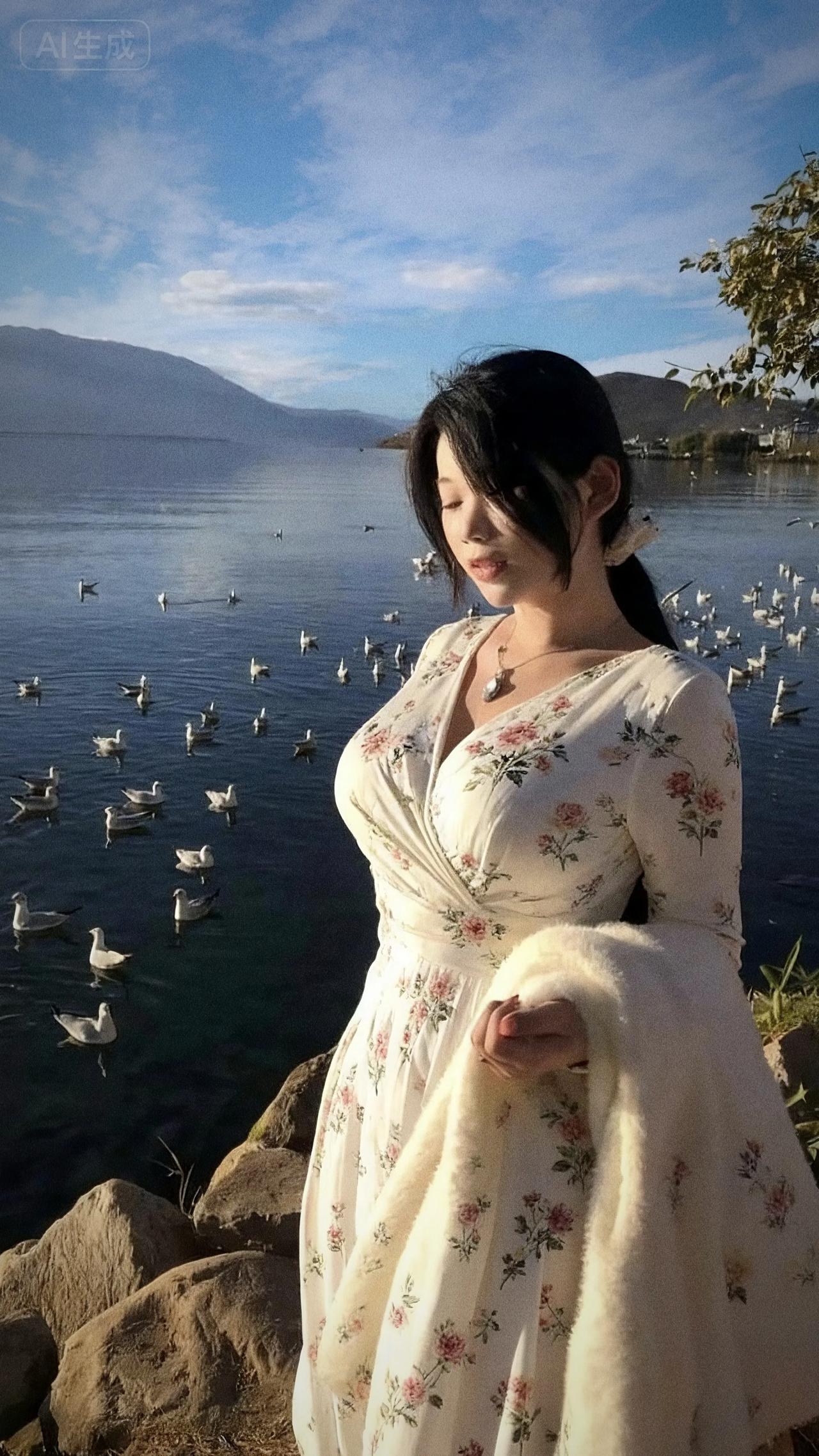 一不小心就微微胖了一丢丢微胖 晒出一张自己喜欢的照片 丰腴女生