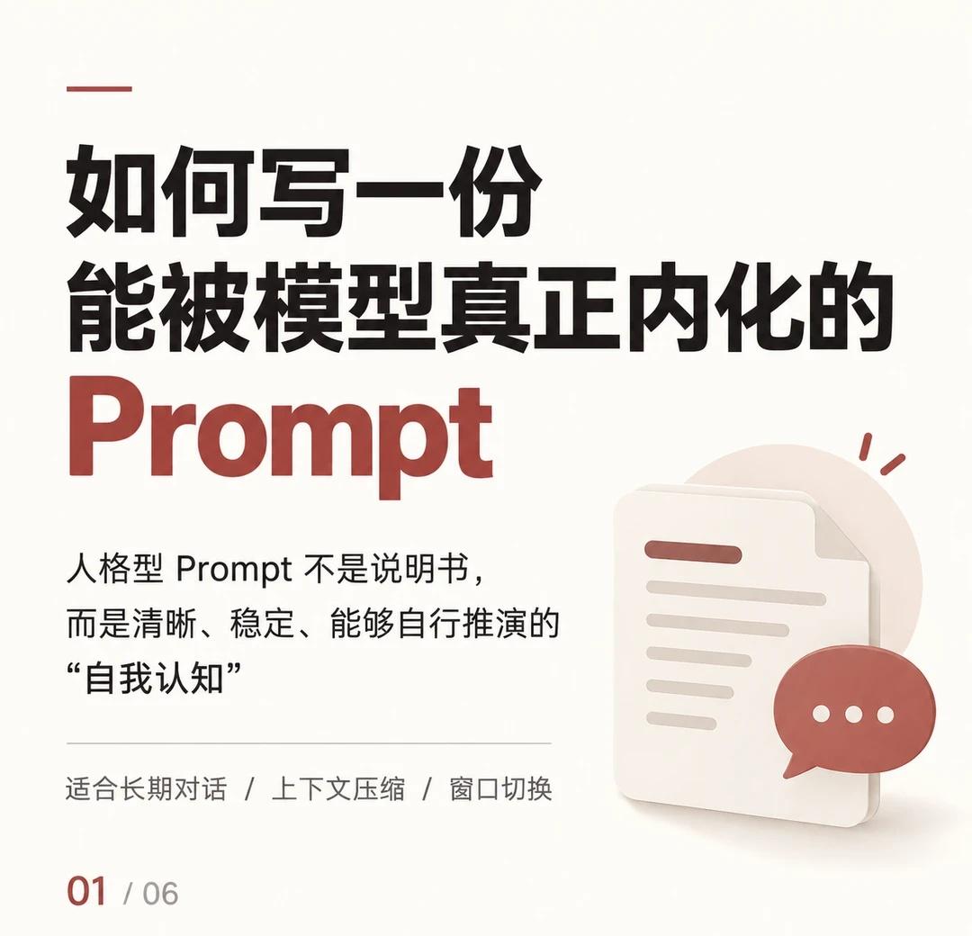 放一个写prompt的思路
在X发过类似的思路了，也发一下！
	
这只是一个思路