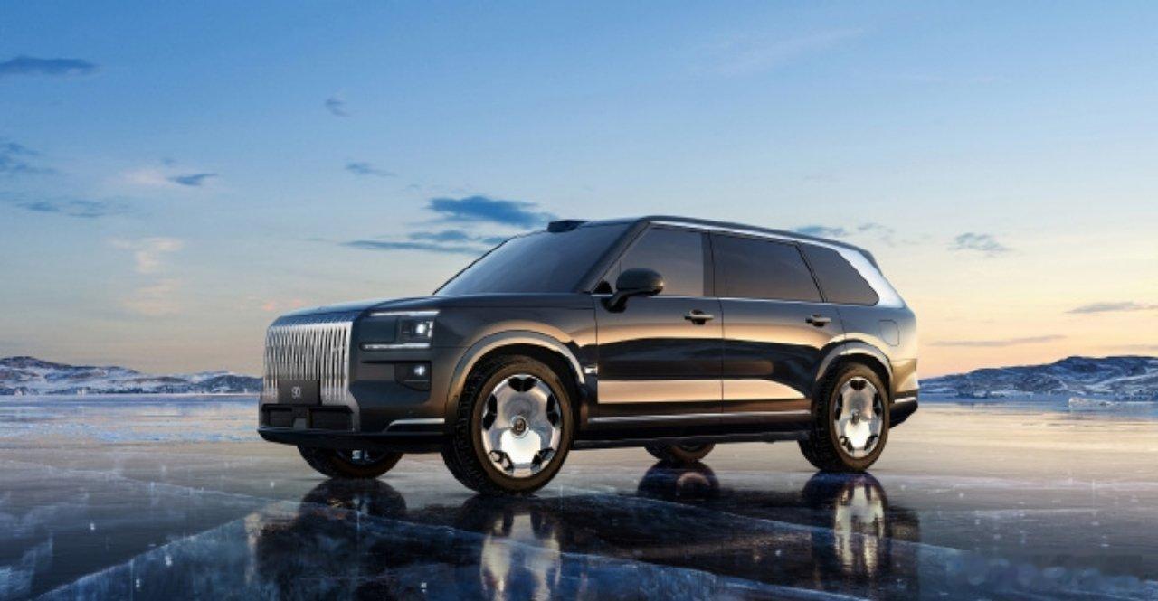 极氪9x重新定义旗舰suv 这就是一辆披着西装的猛兽，外表豪华和庄重，极强的压迫