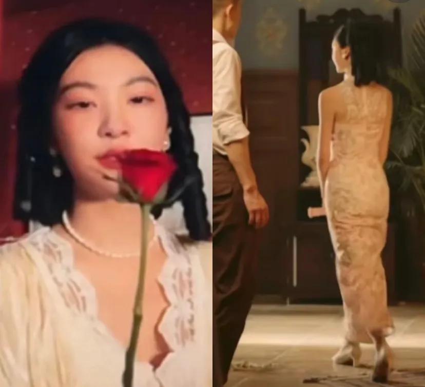 哈哈哈哈，谁告诉你这么截图的这届网友真的是……
侧面说明演员不好当，360度都要