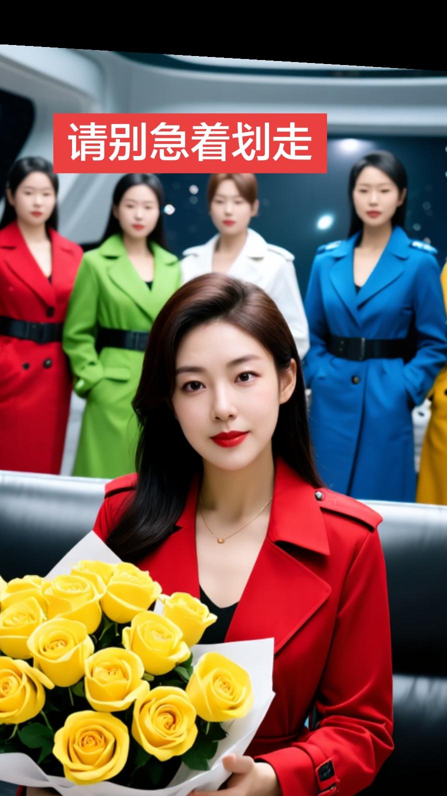 AI宇宙时尚大片