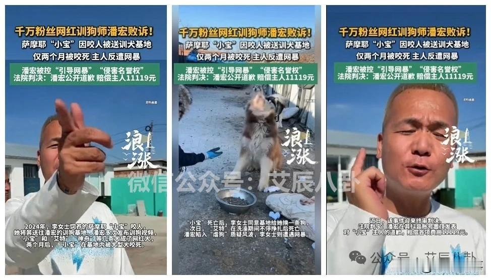 法院要求千万级网红潘宏向雇主公开道歉并赔钱！

            现象级网