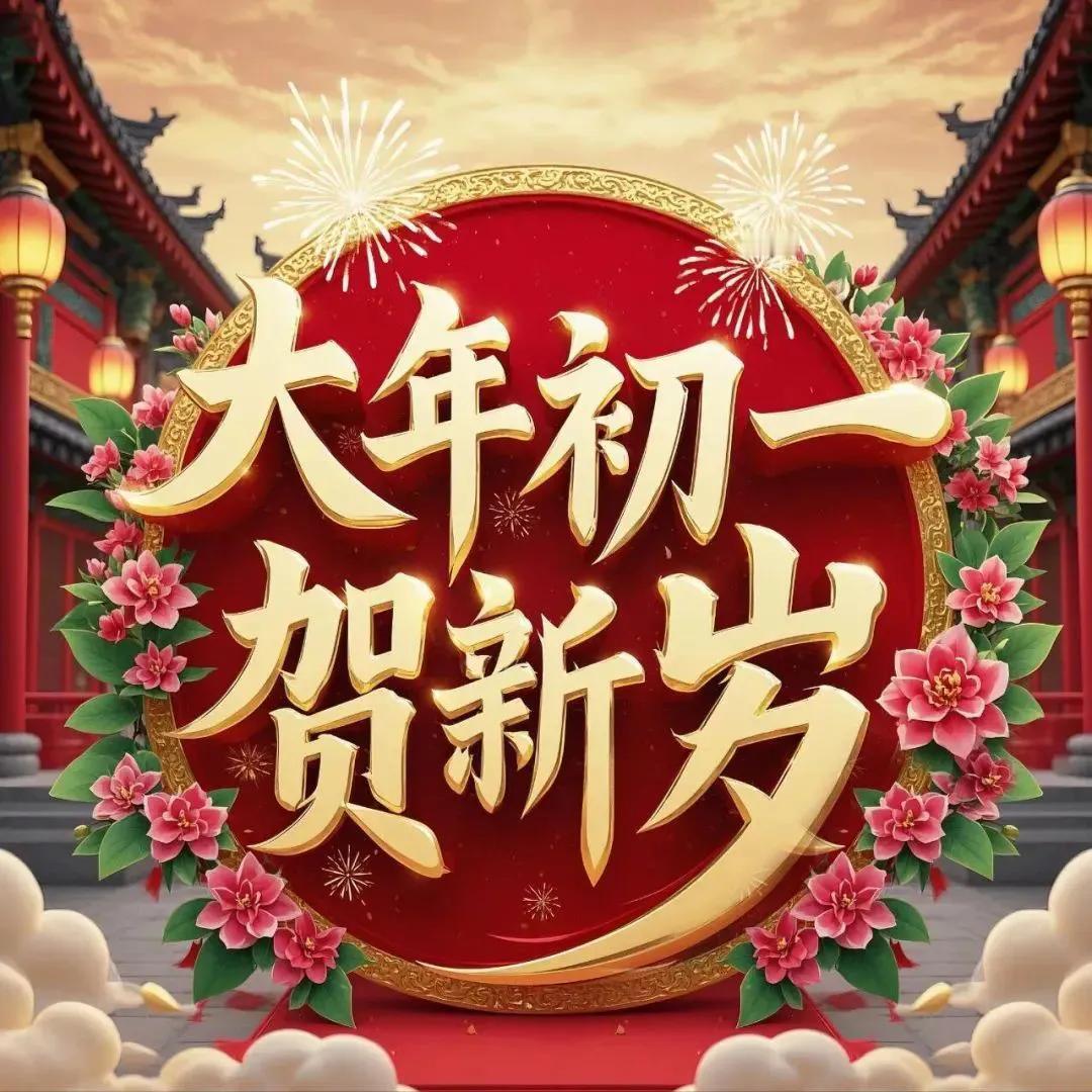 拜年了，祝大家春节快乐！
山光水色映春晖，
东风送暖彩云归。
知书达理情谊厚，